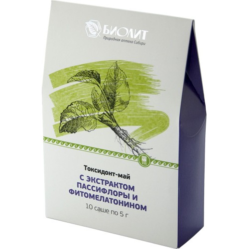 Купить Токсидонт-май с экстрактами пассифлоры и фитомелатонином  г. Грозный  